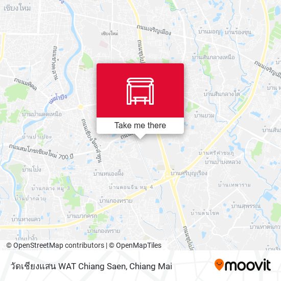วัดเชียงแสน WAT Chiang Saen map