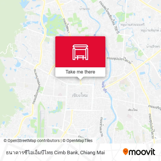 ธนาคารซีไอเอ็มบีไทย Cimb Bank map
