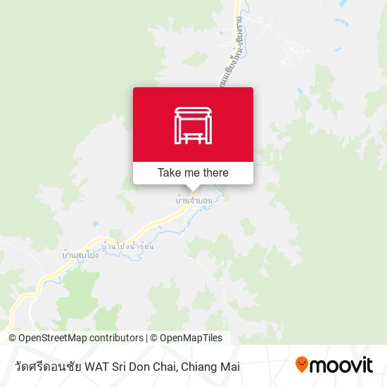 วัดศรีดอนชัย WAT Sri Don Chai map