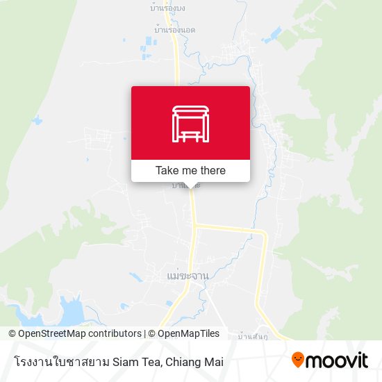 โรงงานใบชาสยาม Siam Tea map