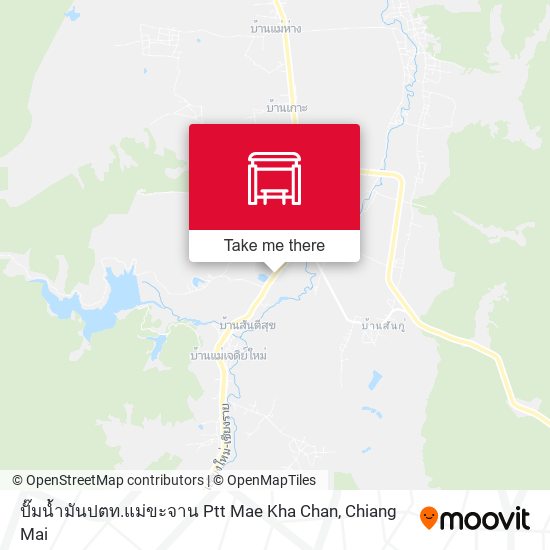 ปั๊มน้ำมันปตท.แม่ขะจาน Ptt Mae Kha Chan map