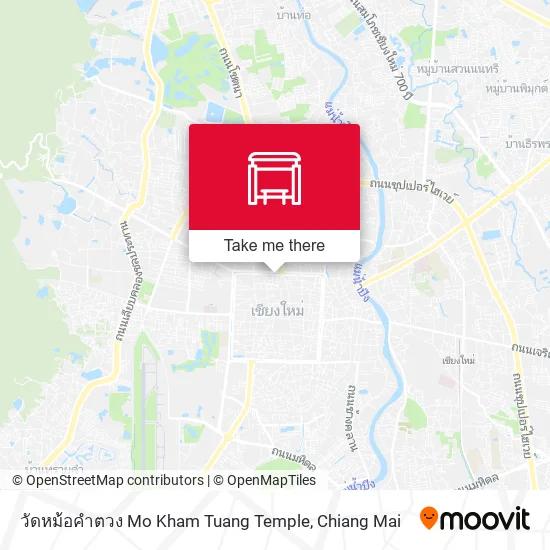 วัดหม้อคำตวง Mo Kham Tuang Temple map