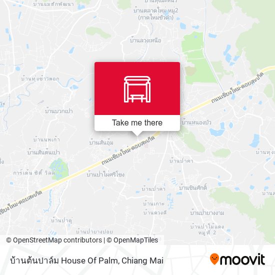 บ้านต้นปาล์ม House Of Palm map