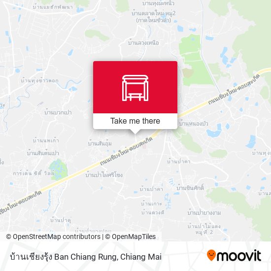 บ้านเชียงรุ้ง Ban Chiang Rung map