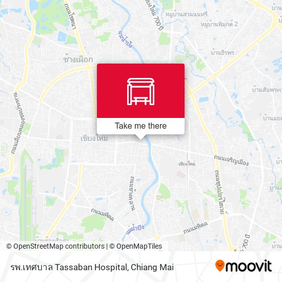 รพ.เทศบาล Tassaban Hospital map