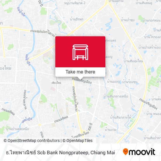 ธ.ไทยพาณิชย์ Scb Bank Nongprateep map