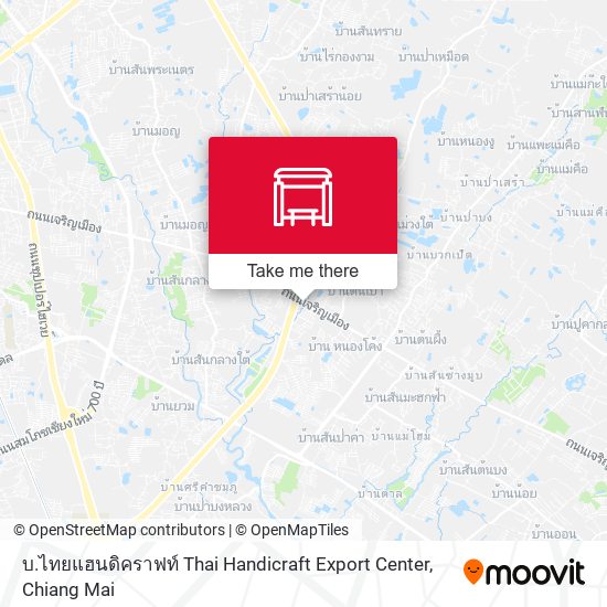 บ.ไทยแฮนดิคราฟท์ Thai Handicraft Export Center map