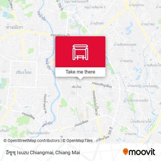 อีซูซุ Isuzu Chiangmai map