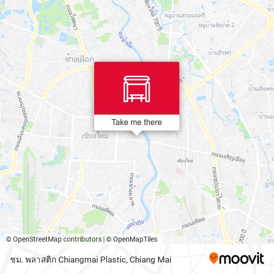 ชม. พลาสติก Chiangmai Plastic map