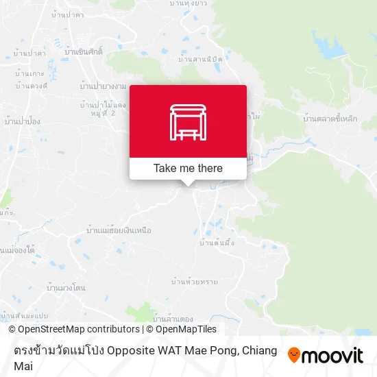 ตรงข้ามวัดแม่โป่ง Opposite WAT Mae Pong map