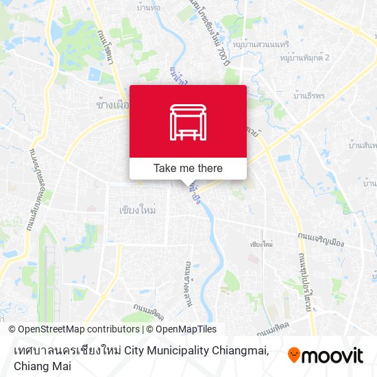 เทศบาลนครเชียงใหม่ City Municipality Chiangmai map