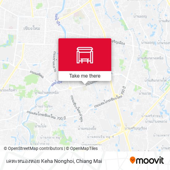 เคหะหนองหอย Keha Nonghoi map