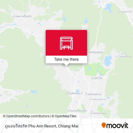 ภูแอนรีสอร์ท Phu Ann Resort map