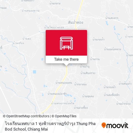 โรงเรียนเทศบาล 1 ทุ่งฟ้าบดราษฏร์บำรุง Thung Pha Bod School map