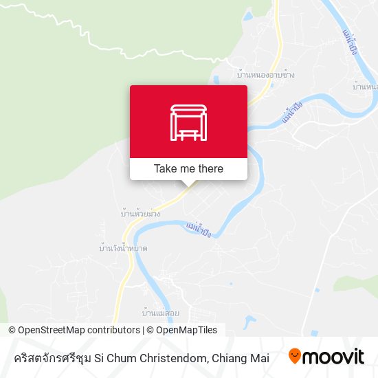 คริสตจักรศรีชุม Si Chum Christendom map