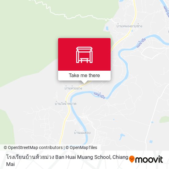 โรงเรียนบ้านห้วยม่วง Ban Huai Muang School map