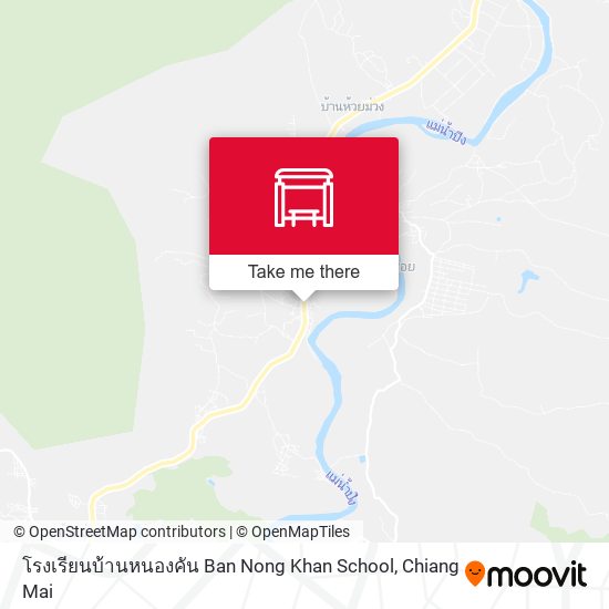 โรงเรียนบ้านหนองคัน Ban Nong Khan School map