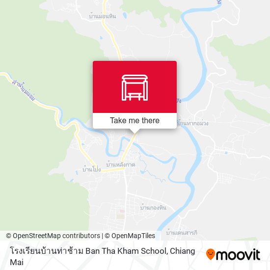 โรงเรียนบ้านท่าช้าม Ban  Tha  Kham School map