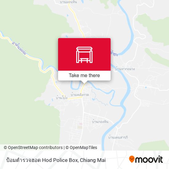ป้อมตำรวจฮอด Hod Police Box map
