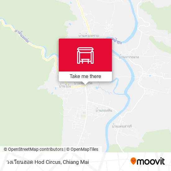 วงเวียนฮอด Hod Circus map