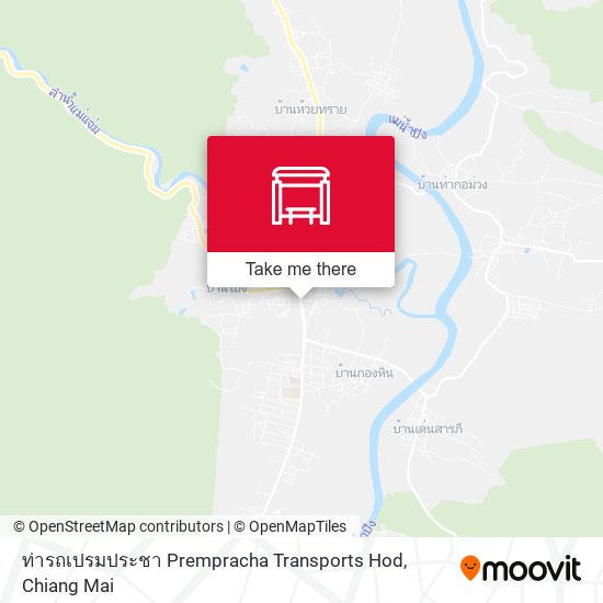 ท่ารถเปรมประชา Prempracha Transports Hod map