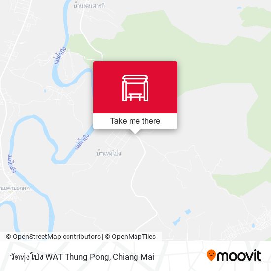 วัดทุ่งโป่ง WAT Thung Pong map