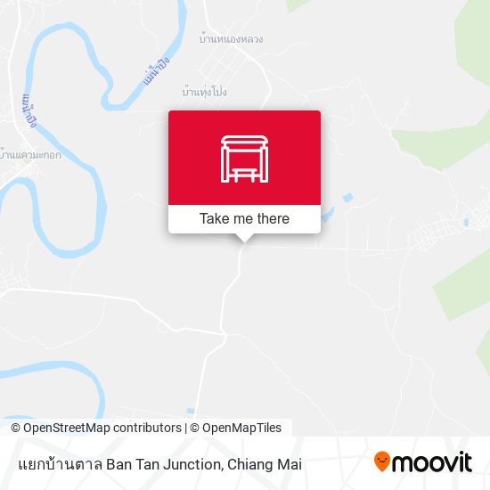 แยกบ้านตาล Ban Tan Junction map