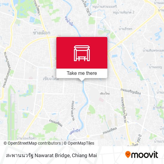 สะพานนวรัฐ Nawarat Bridge map