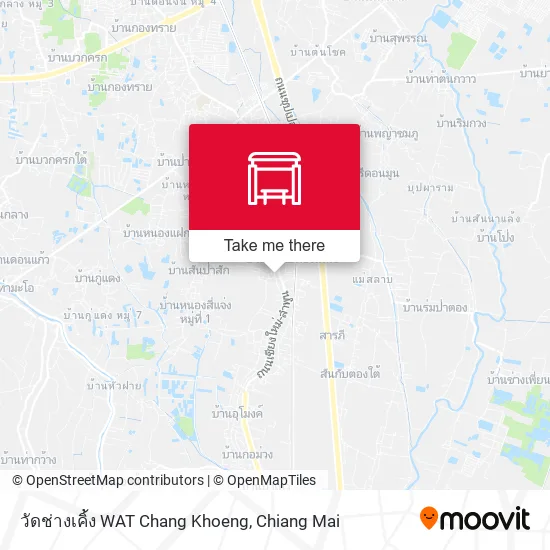 วัดช่างเคิ้ง WAT Chang Khoeng map