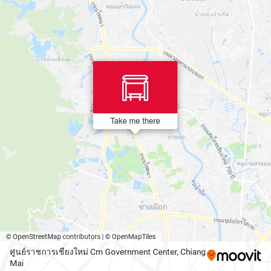 ศูนย์ราชการเชียงใหม่ Cm Government Center map