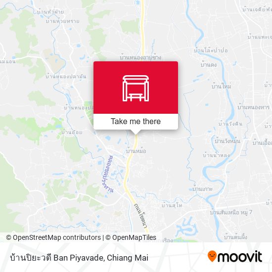 บ้านปิยะวดี Ban Piyavade map