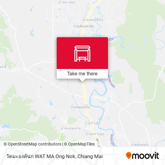 วัดมะองค์นก WAT MA Ong Nok map