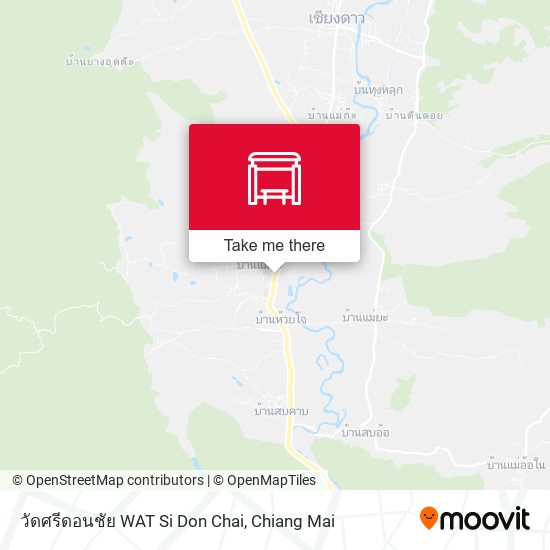 วัดศรีดอนชัย WAT Si Don Chai map