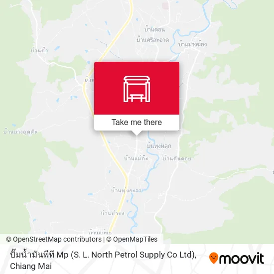 ปั๊มน้ำมันพีที Mp (S. L. North Petrol Supply Co Ltd) map