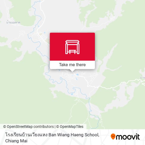 โรงเรียนบ้านเวียงแหง Ban Wiang Haeng School map