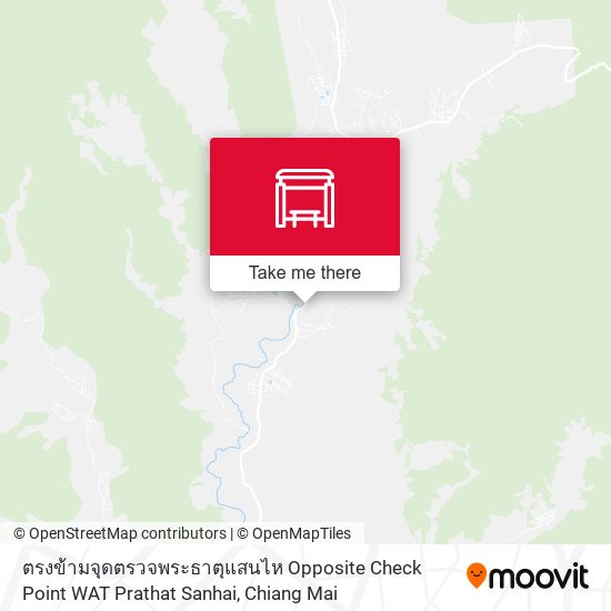 ตรงข้ามจุดตรวจพระธาตุแสนไห Opposite Check Point WAT Prathat Sanhai map