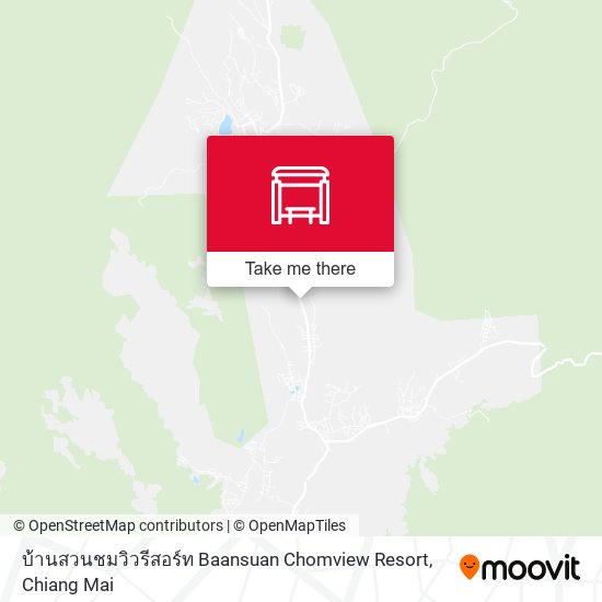 บ้านสวนชมวิวรีสอร์ท Baansuan Chomview Resort map