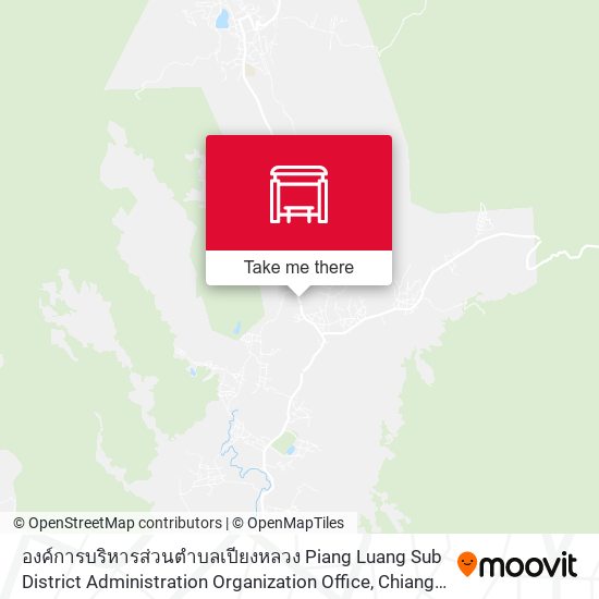 องค์การบริหารส่วนตำบลเปียงหลวง Piang Luang Sub District Administration Organization Office map
