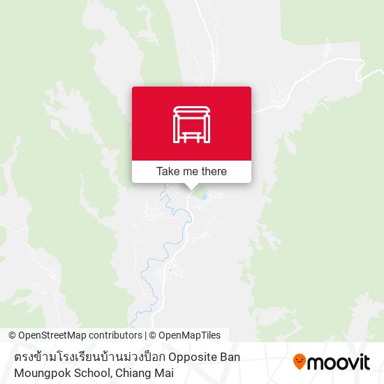 ตรงข้ามโรงเรียนบ้านม่วงป็อก Opposite Ban Moungpok School map
