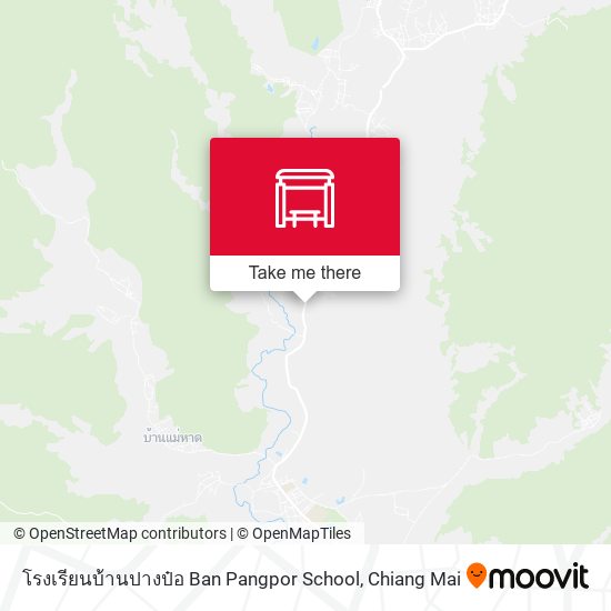 โรงเรียนบ้านปางป๋อ Ban Pangpor School map