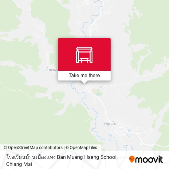 โรงเรียนบ้านเมืองแหง Ban Muang Haeng School map
