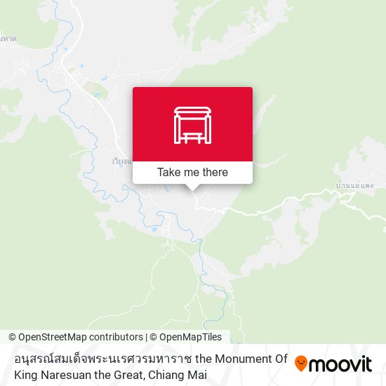 อนุสรณ์สมเด็จพระนเรศวรมหาราช the Monument Of King Naresuan the Great map