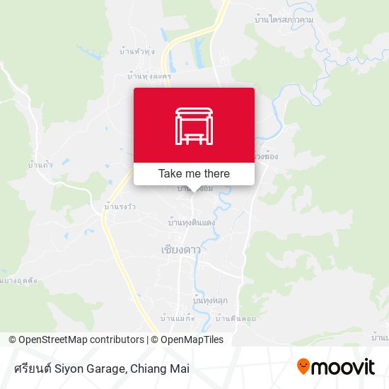 ศรียนต์ Siyon Garage map
