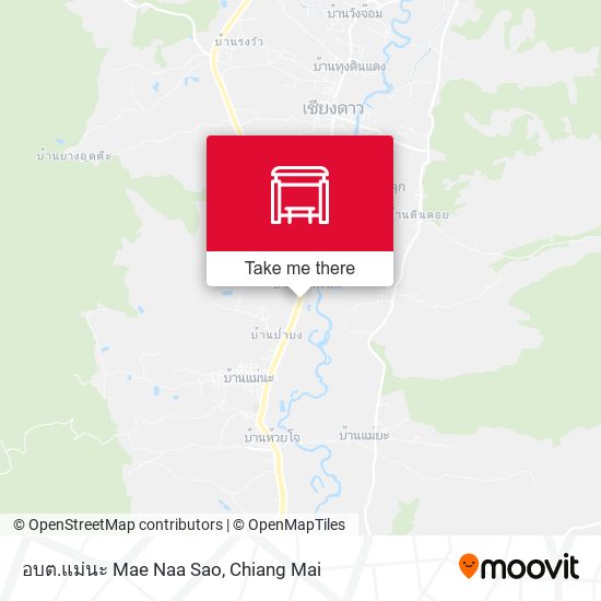 อบต.แม่นะ Mae Naa Sao map