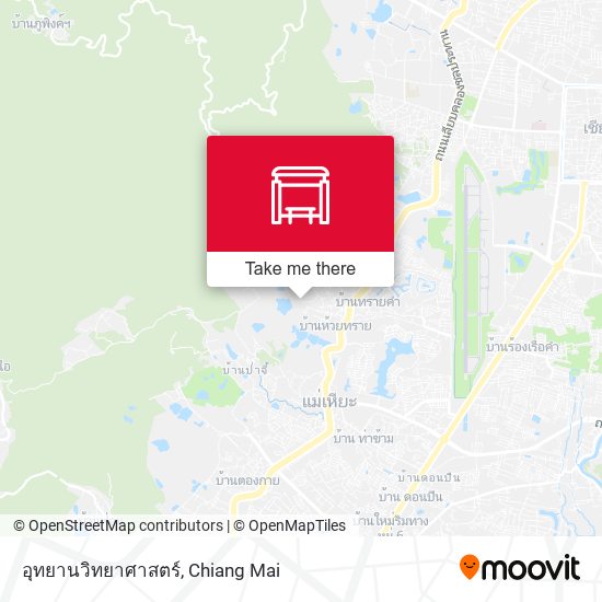 อุทยานวิทยาศาสตร์ map