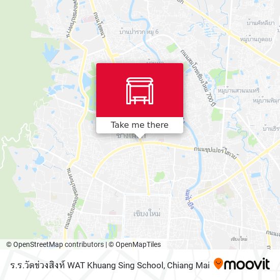 ร.ร.วัดข่วงสิงห์ WAT Khuang Sing School map