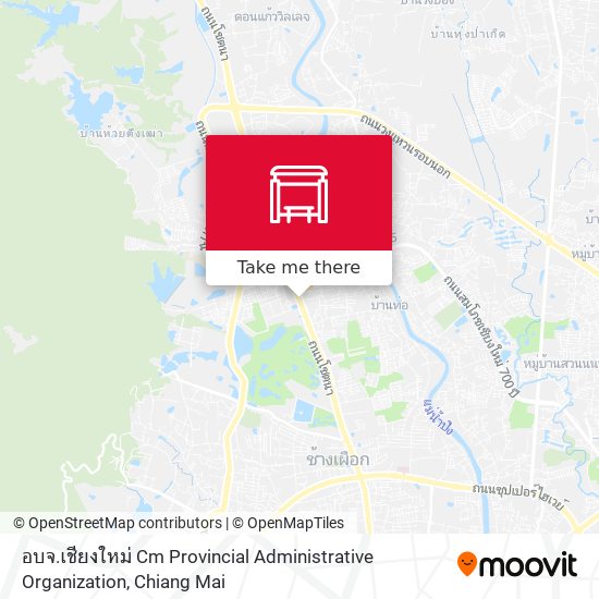 อบจ.เชียงใหม่ Cm Provincial Administrative Organization map