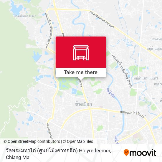 วัดพระมหาไถ่ (ศูนย์โม้งคาทอลิก) Holyredeemer map