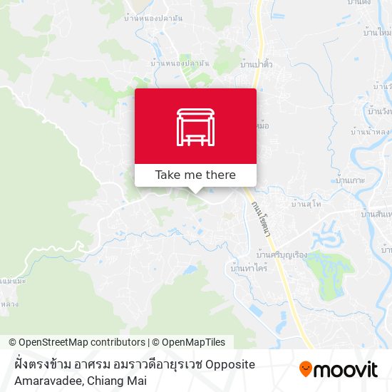 ฝั่งตรงข้าม อาศรม อมราวดีอายุรเวช Opposite Amaravadee map