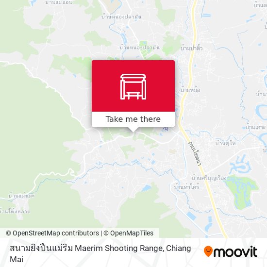 สนามยิงปืนแม่ริม Maerim Shooting Range map